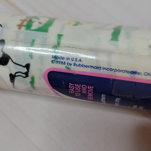 Vintage 80s Rubbermaid Farm Yard Shelf Liner, 10 Sq. Ft. - Picture 5 of 8